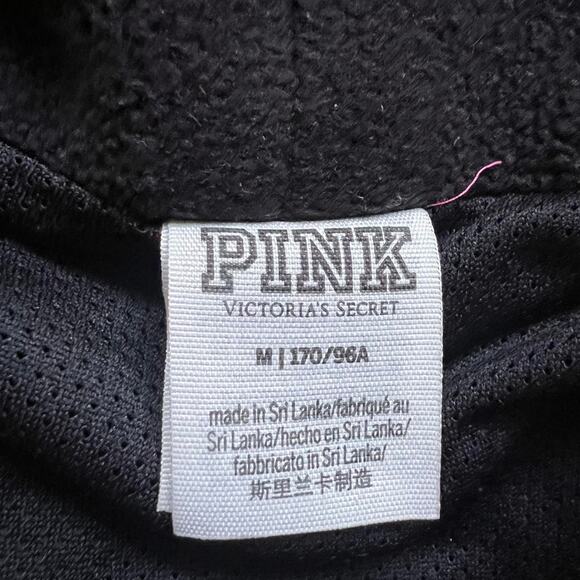 Vintage Victoria’s Secret PINK Windbreaker Jacket — Neon Pink Y2K Cozy (M) - Picture 7 of 7